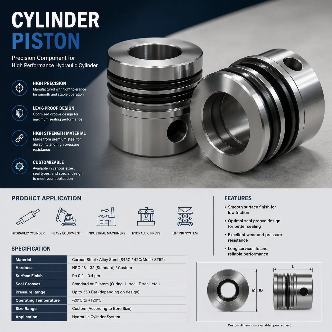CYLINDER PISTON